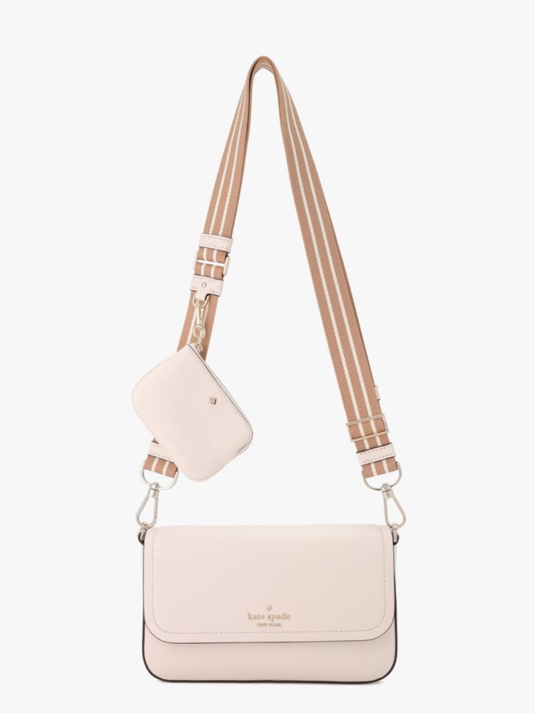 Kate Spade,ロージー フラップ クロスボディ,バッグ,パーチメントマルチ
