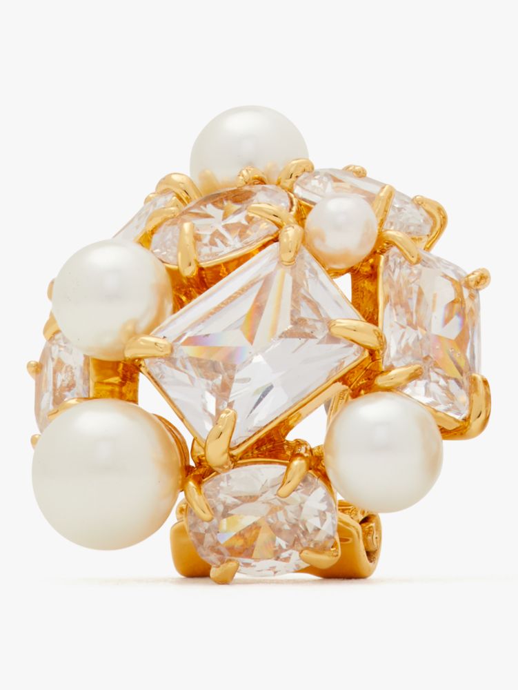 Kate Spade,Candy Shop Cluster Studs,Cream/Gold