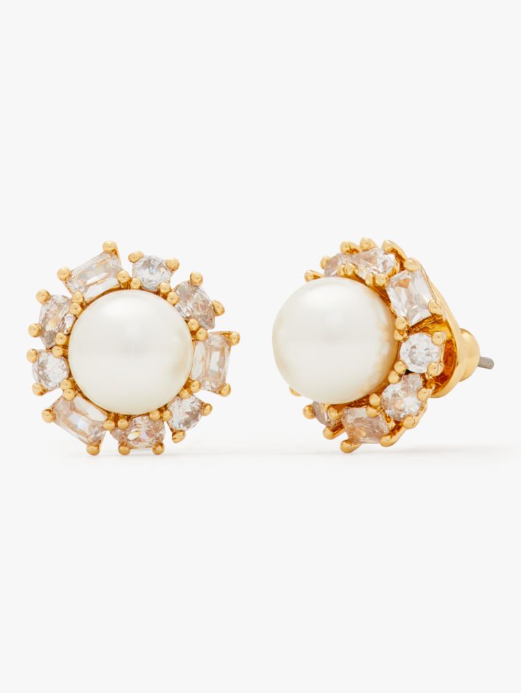 Kate spade sale pearl stud earrings