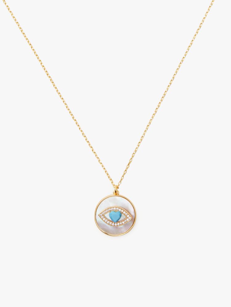 Lucky Charm Evil Eye Pendant Kate Spade New York