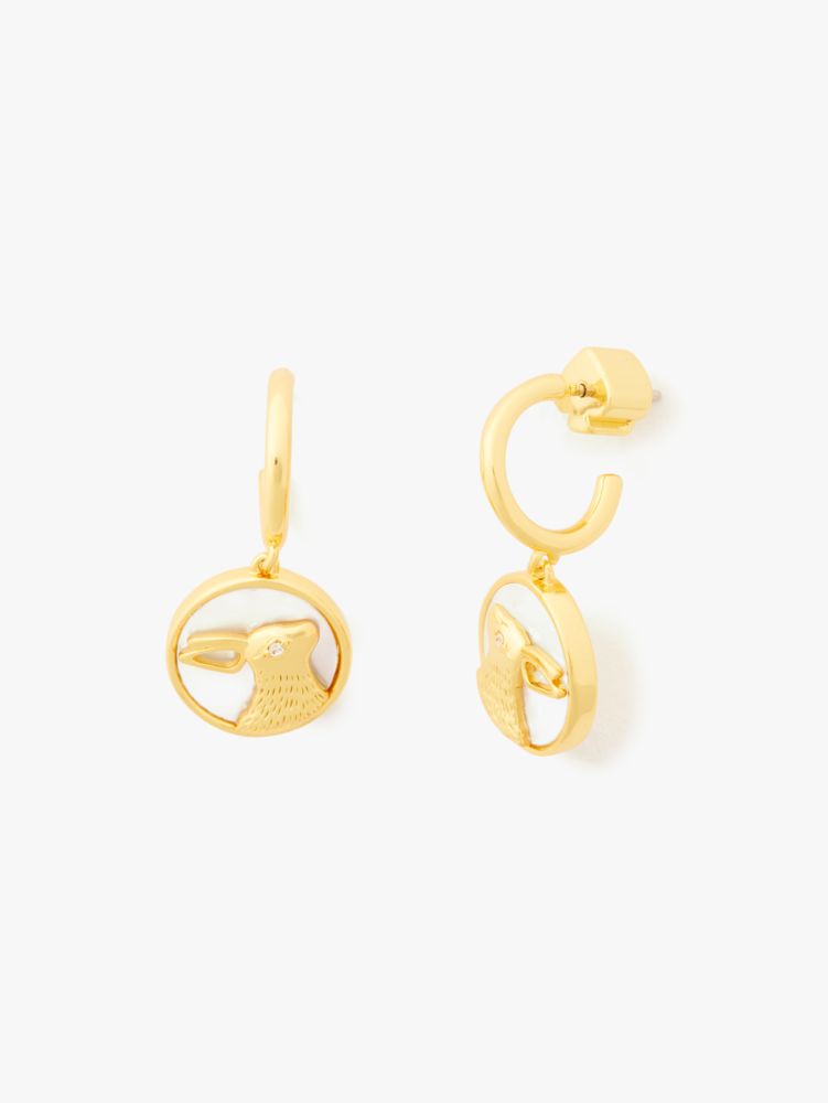 Kate spade hot sale rabbit earrings