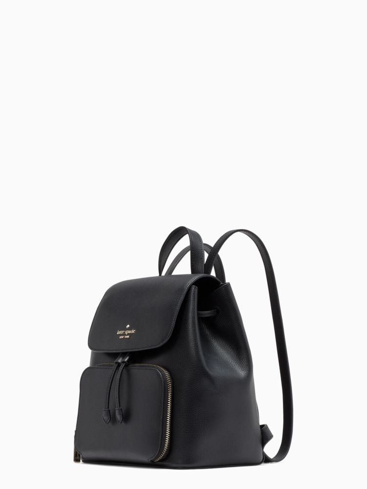 Kate Spade,Kristi Medium Flap Backpack,Black