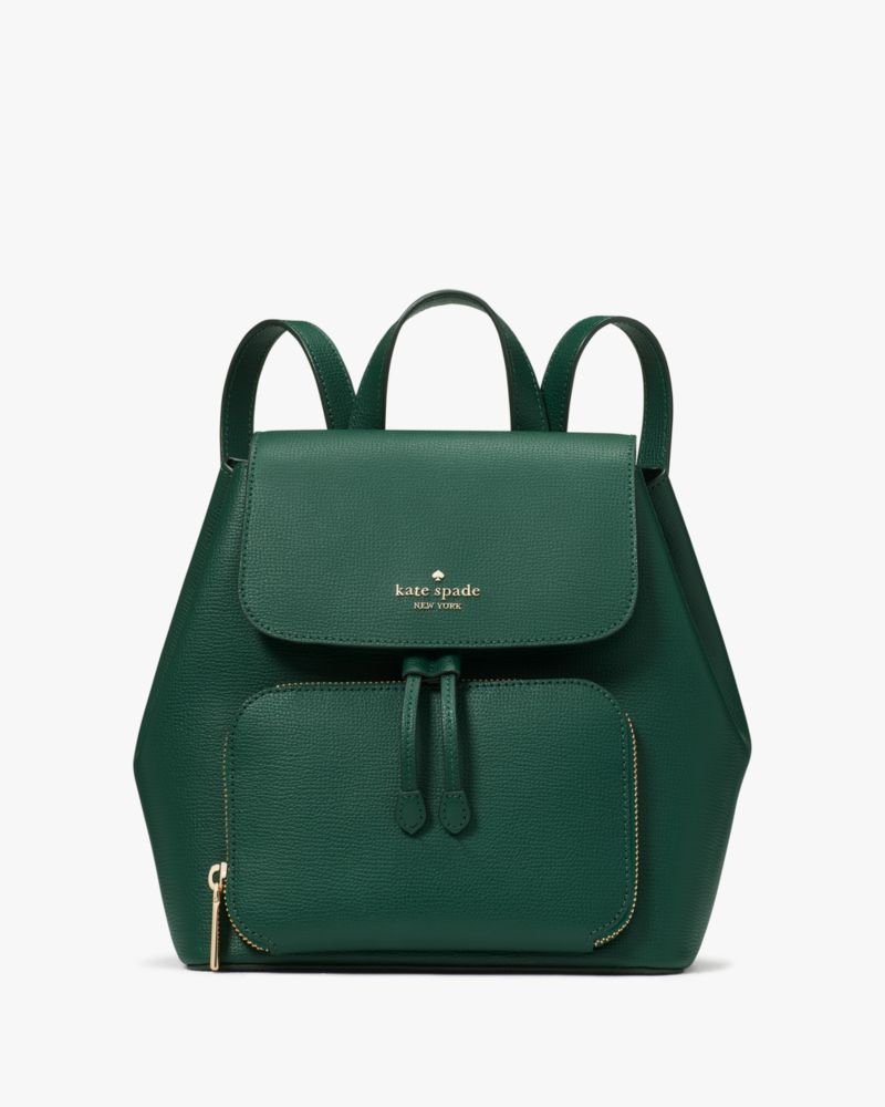 Kate Spade,Kristi Medium Flap Backpack,Medieval Forest