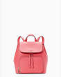 Kate Spade,Kristi Medium Flap Backpack,Pink Peppercorn
