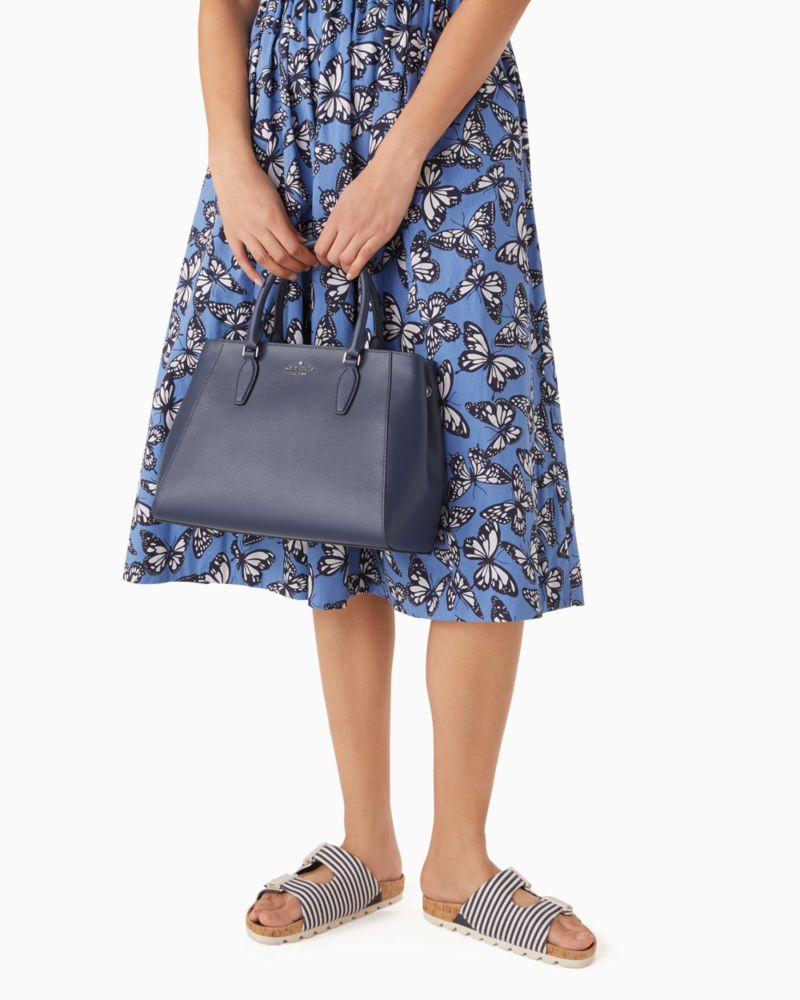 Kate Spade,kristi satchel,Parisian Navy