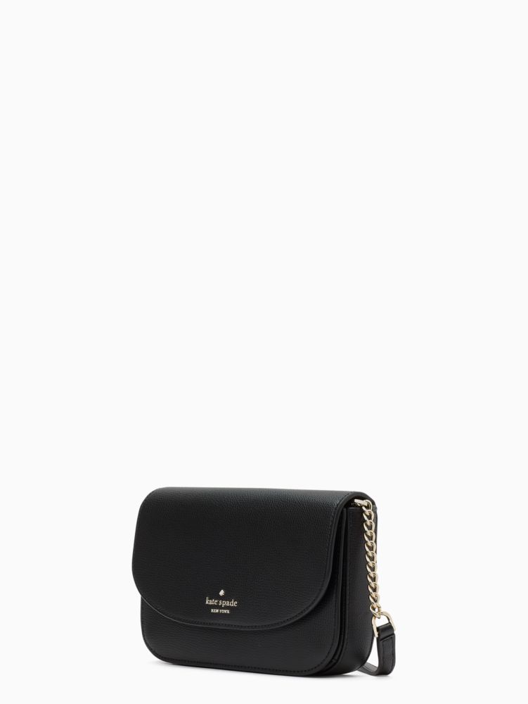 Kate Spade,kristi chain flap crossbody,Black