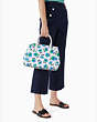 Kate Spade,kristi park posies printed satchel,Cream Multi