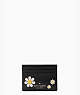 Kate Spade,staci small slim floral card holder,
