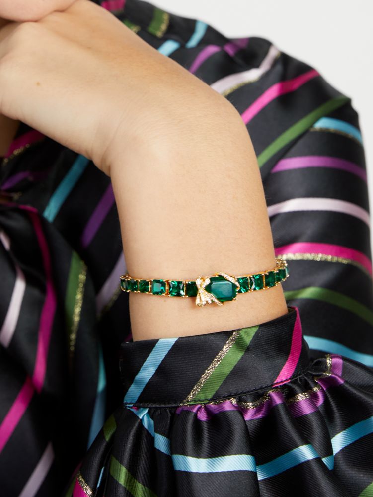 Kate Spade,Pavé Present Tennis Bracelet,