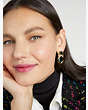 Kate Spade,Pavé Present Drop Earrings,Emerald