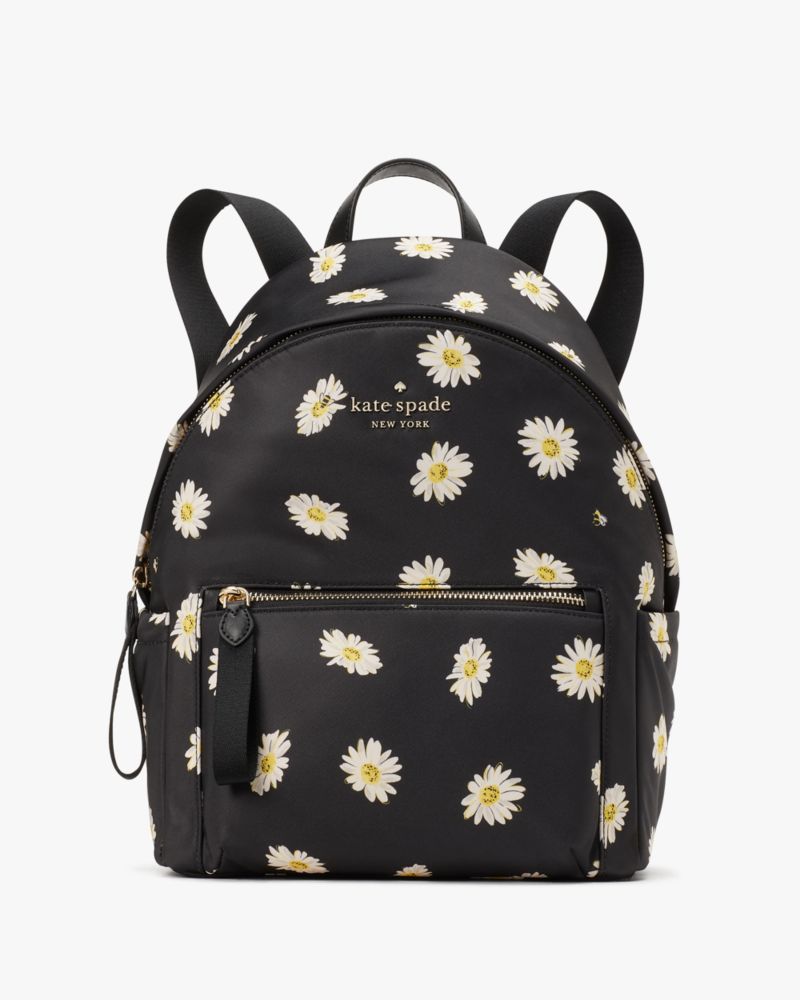 Kate Spade,chelsea nylon medium backpack,Black Multi