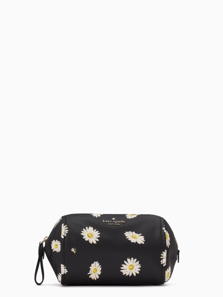 Kate Spade,chelsea medium cosmetic bag,Black Multi