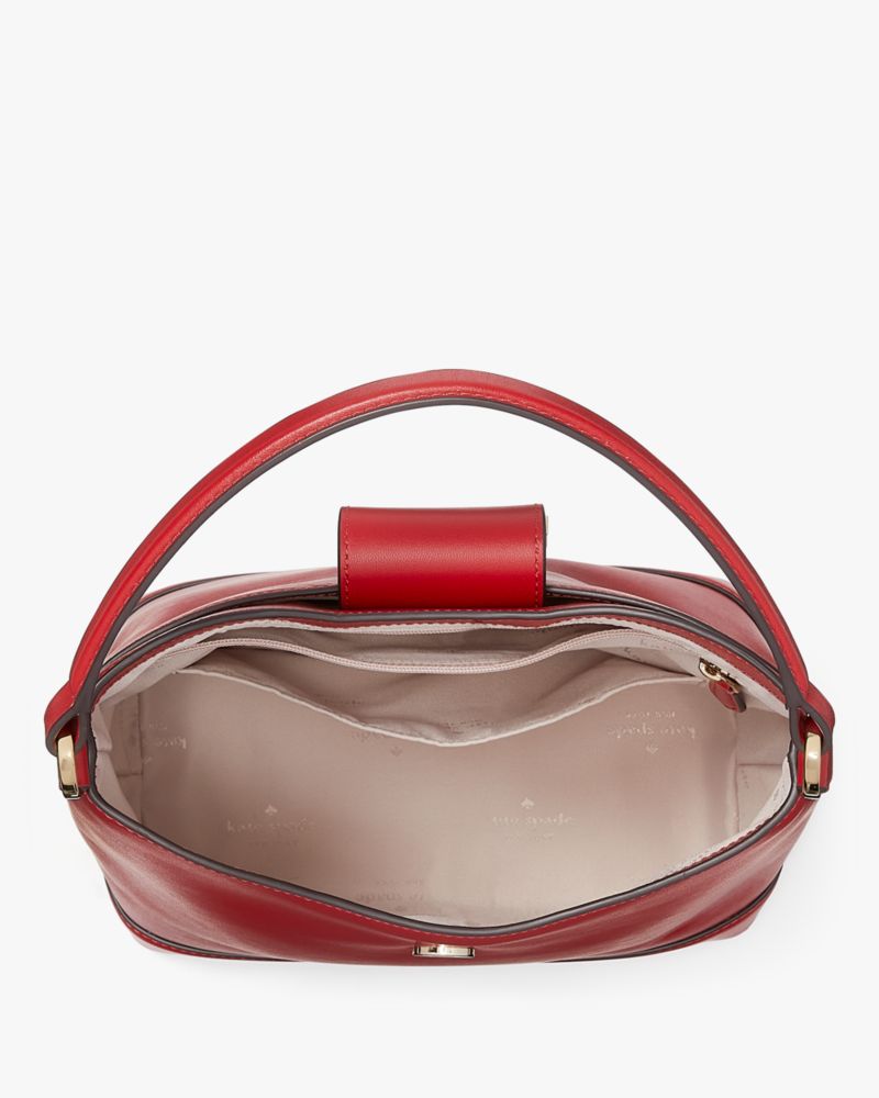 Kate spade red online bucket bag