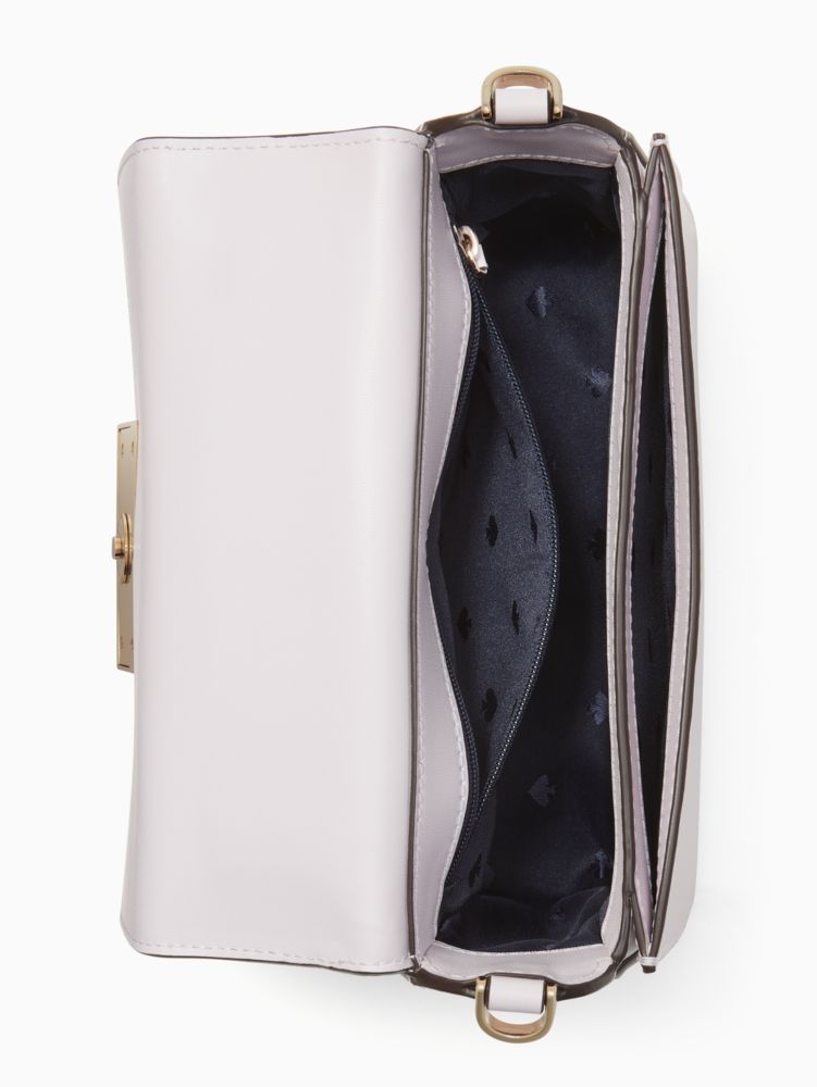 Kate Spade,Reegan Top Handle Crossbody,Leather,Crossbody,Metal,Logo,Lined,Gold Metal,Day Party,