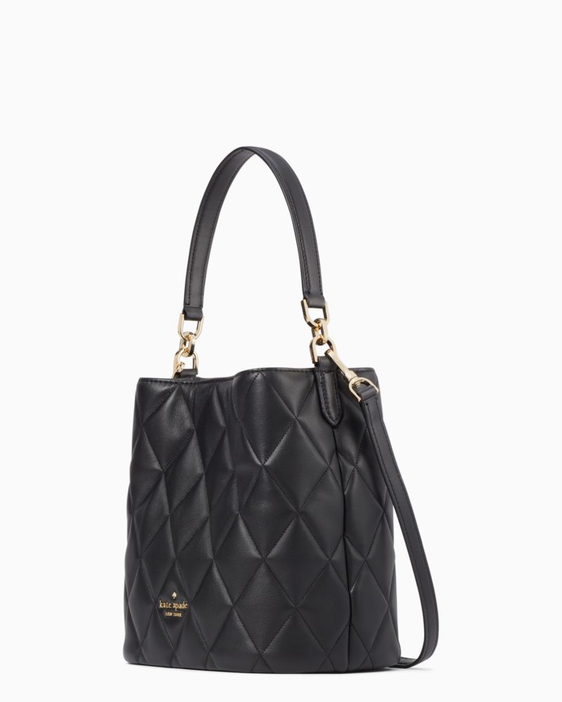 Kate Spade,Carey Bucket Bag,Black