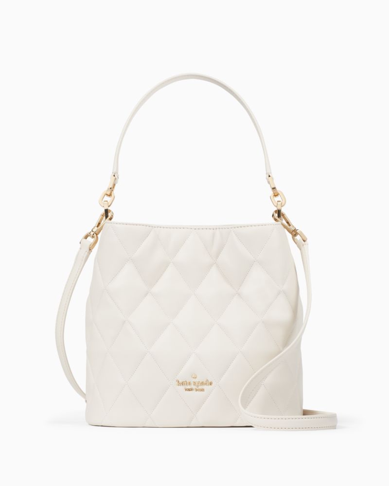 Kate Spade,Carey Bucket Bag,Parchment