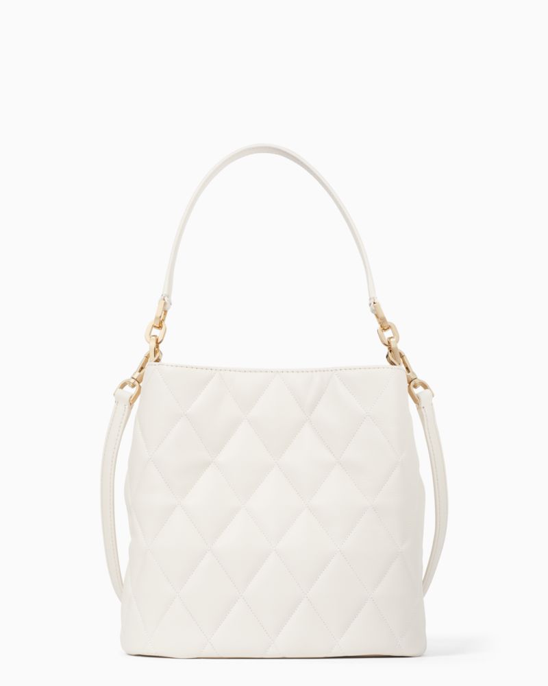 Kate spade sale white bucket bag