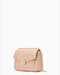 Kate Spade,carey medium flap shoulder bag,Conch Pink