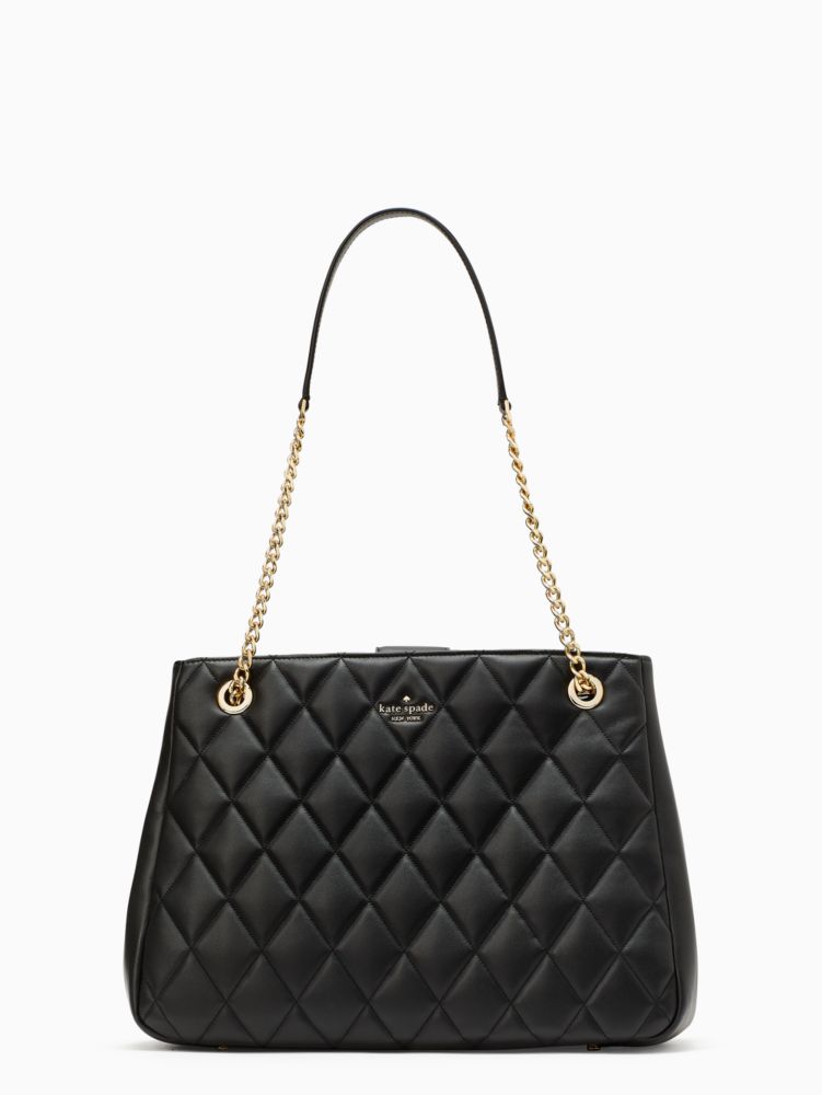 Kate spade white quilted bag hot sale