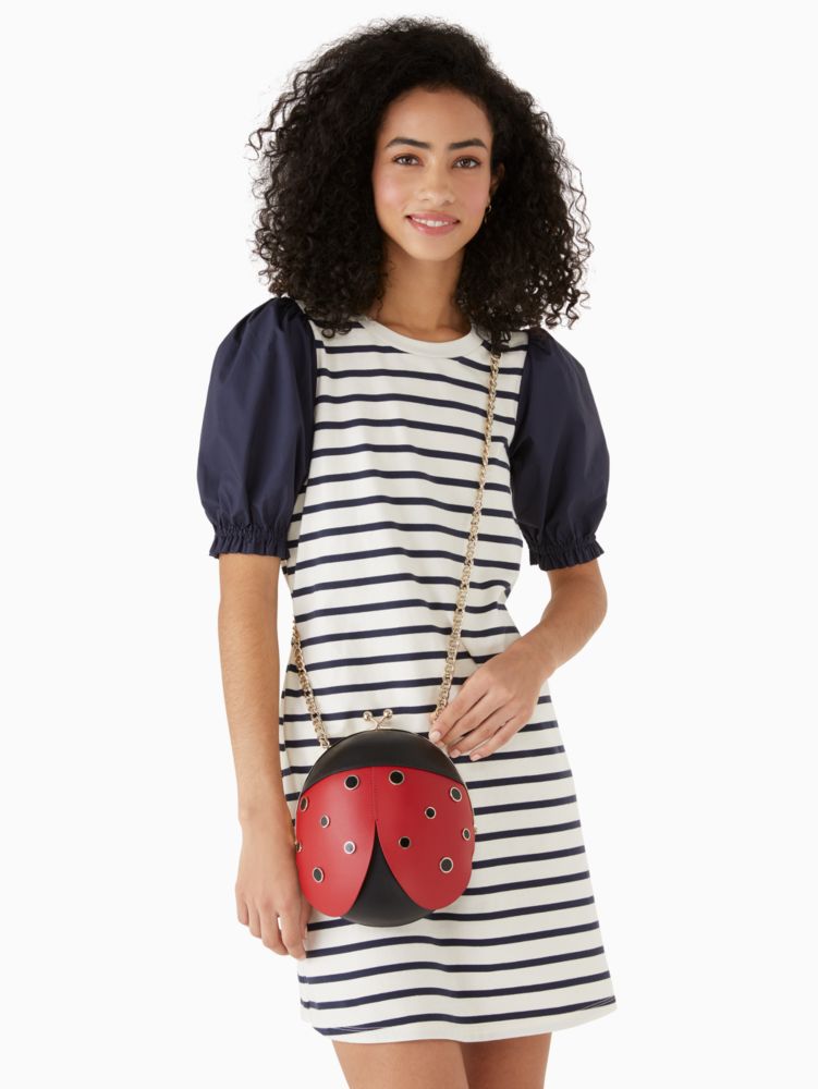 Kate Spade,3D ladybug crossbody,