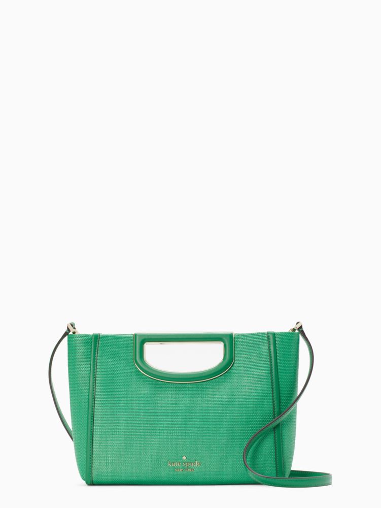 Kate Spade,alexia crossbody clutch,Green Bean