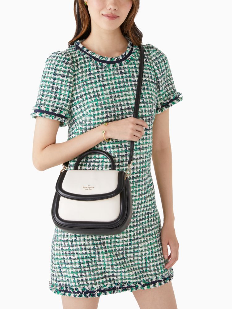 Buy KATE SPADE Double Up Colorblock Crossbody, Green & Blue Color Women