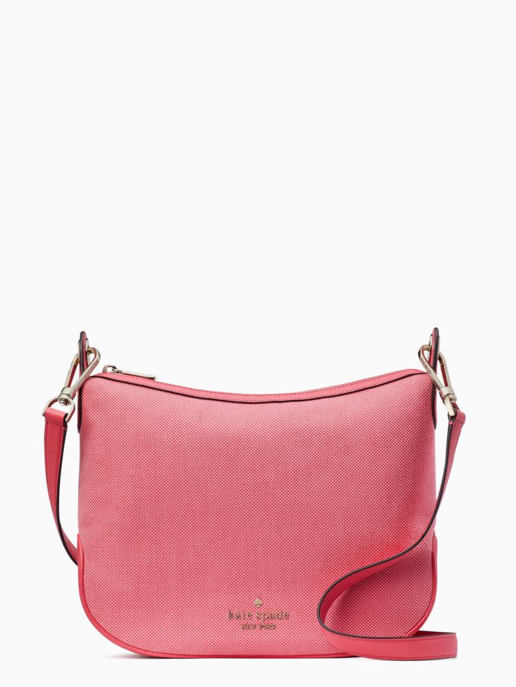 Kate Spade Rosie Leather Shoulder Bag (Bikini pink): Handbags