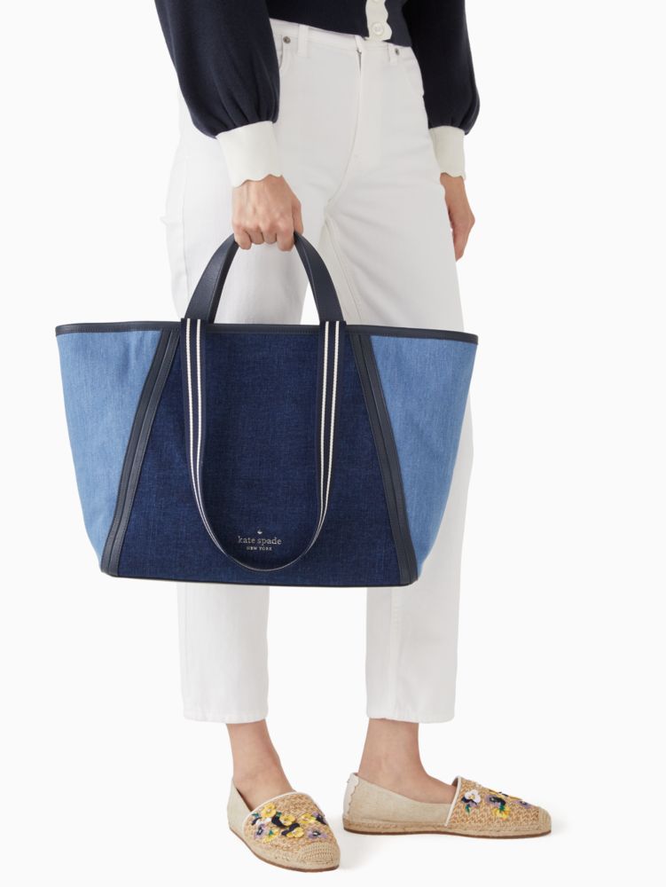 Kate Spade Denim Tote Bags for Women