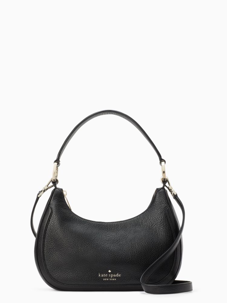 leila pebbled leather small kate spade