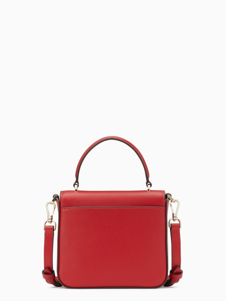 Kate Spade Staci Sweet Heart Square Crossbody Red Multi Novelty