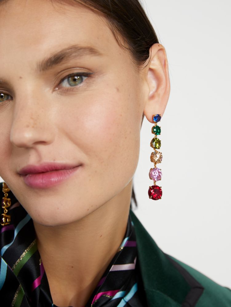 Kate Spade,Candy Shop Linear Earrings,Multi