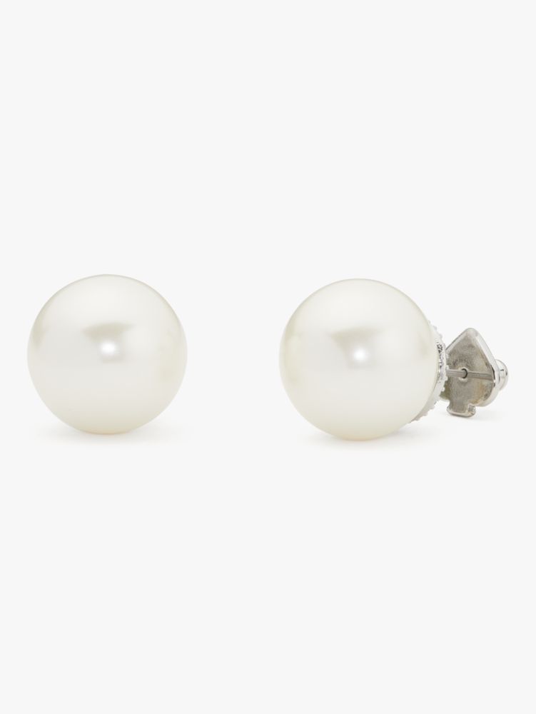 Kate spade online double pearl earrings