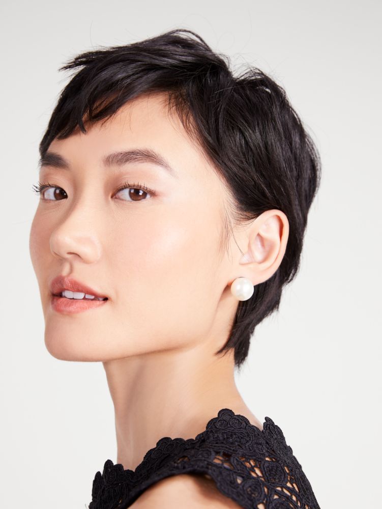 Kate Spade,Pearls Please Statement Studs,