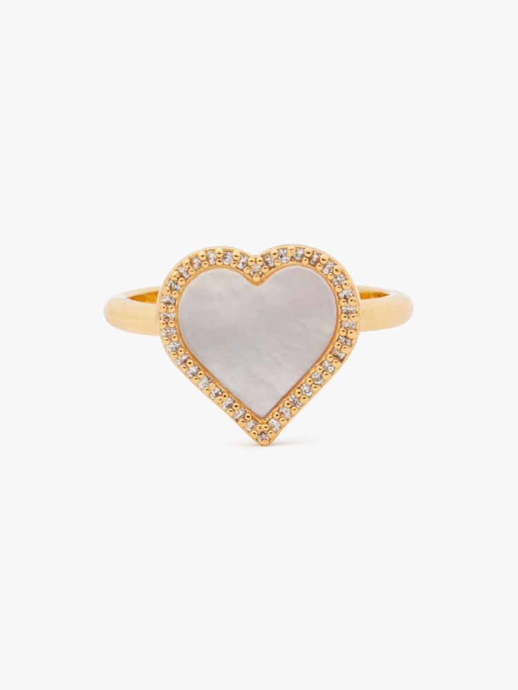 Kate Spade,Take Heart Ring,