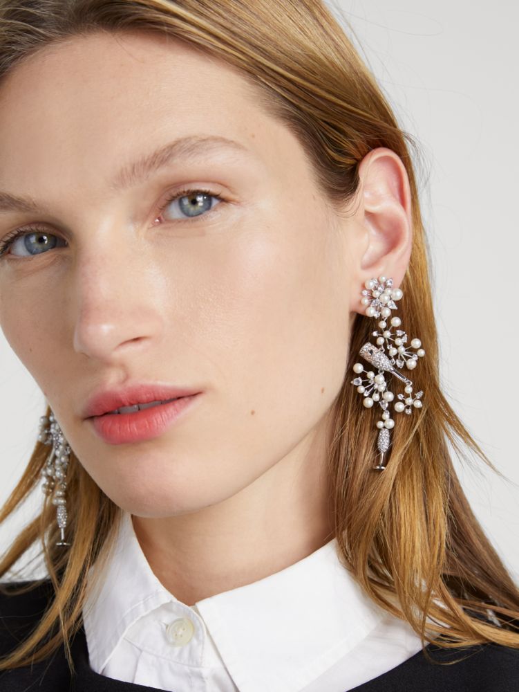 Kate Spade,Cheers To That Statement Earrings,