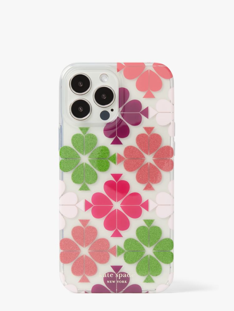 Kate Spade,Spade Flower Iphone 13 Pro Max Case,Glitter,