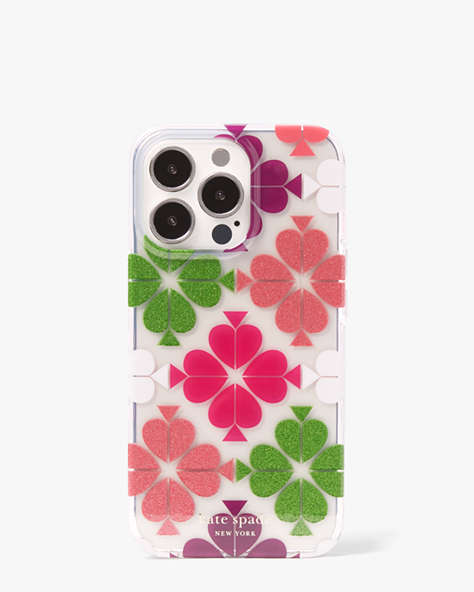 Kate Spade,Spade Flower iPhone 13 Pro Case,Multi