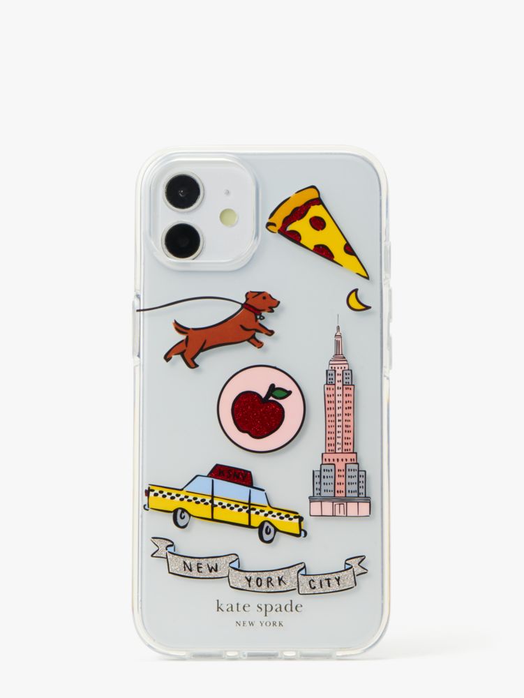 Kate Spade,City Skyline iPhone 13 Case,Multi