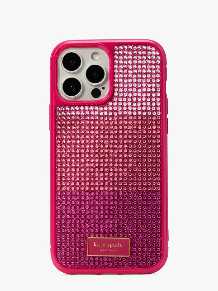 Gala Rhinestone Embossed iPhone 13 Pro Max Case, , Product