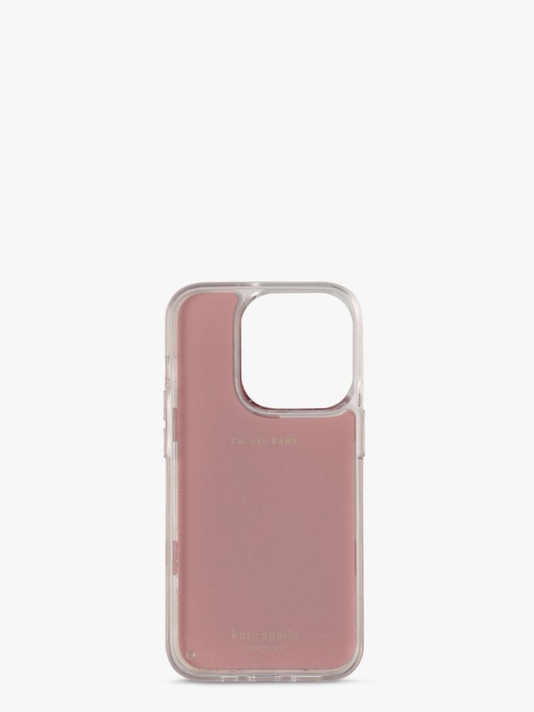 Kate Spade,Liquid Glitter Confetti Dot iPhone 14 Pro,Multi