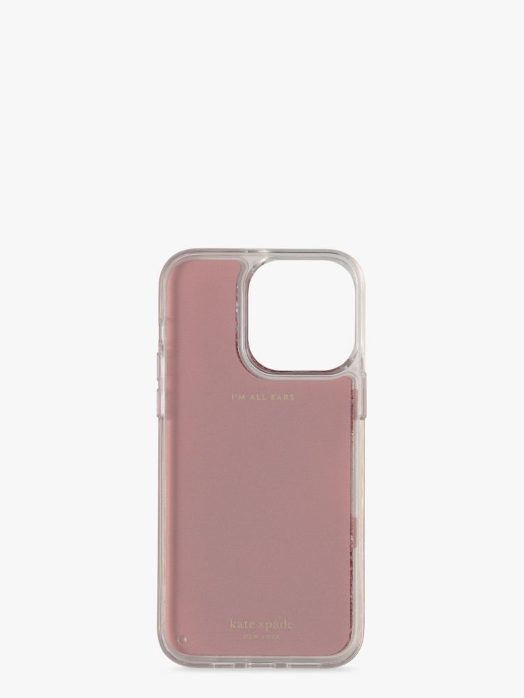 Kate Spade,Liquid Glitter Confetti Dot iPhone 14 Pro Max,