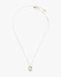 Kate Spade,pendant,Clear/Gold