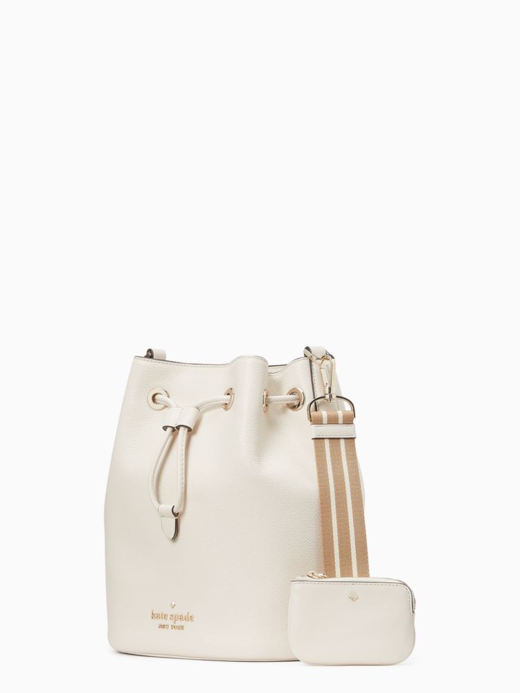 Kate Spade Rosie Pebbled Leather Bucket Bag & Large Flap Wallet