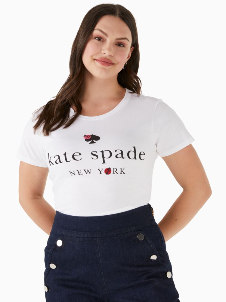 kate spade ロゴTシャツ