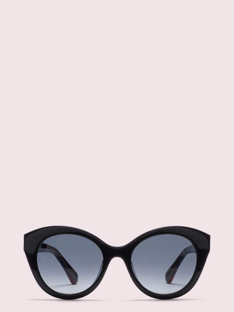 Kate Spade,karleigh sunglasses,sunglasses,Black Print