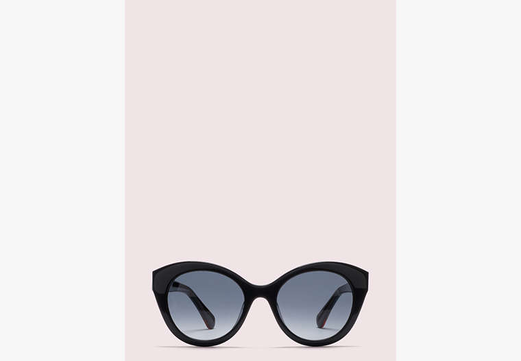 Kate Spade,karleigh sunglasses,sunglasses,Black Print image number 0