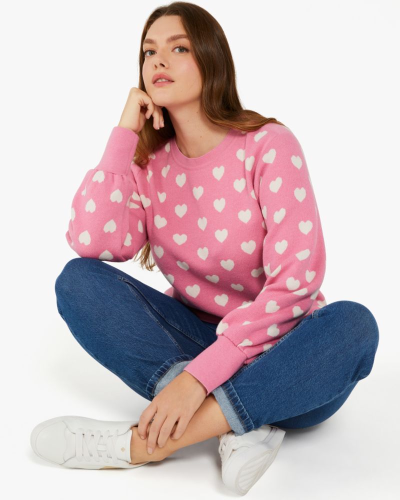 Perfect Heart Sweater | Kate Spade Outlet