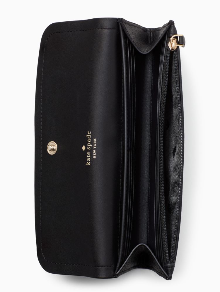 Kate spade black discount wallet