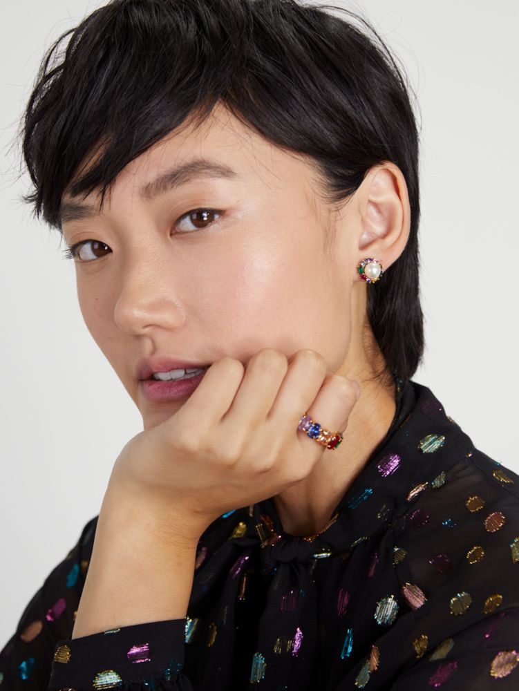 Kate Spade,Candy Shop Oval Ring,Multi