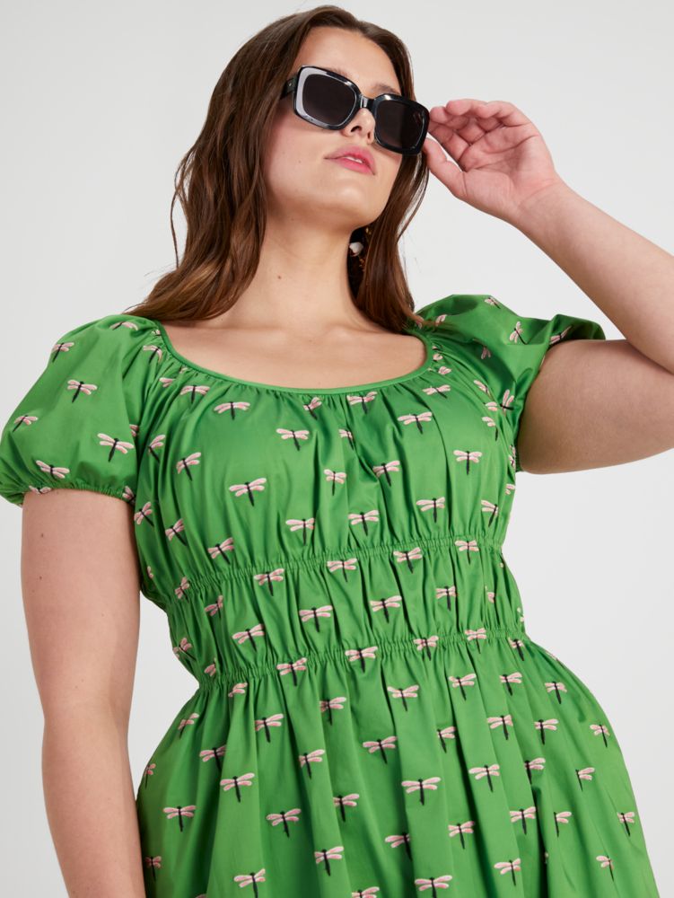 Green kate discount spade dress